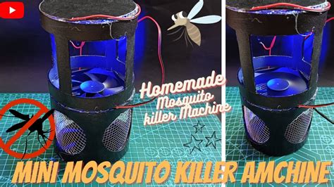 How To Make Mosquito Killer Machine At Home Mosquito Trap Diy Youtube