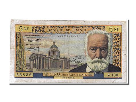 Nouveaux Francs Type Victor Hugo Ttb Nouveaux Francs De