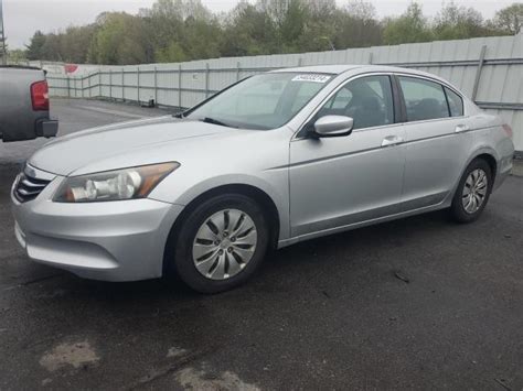 2012 HONDA ACCORD LX For Sale MA FREETOWN Wed Jun 26 2024