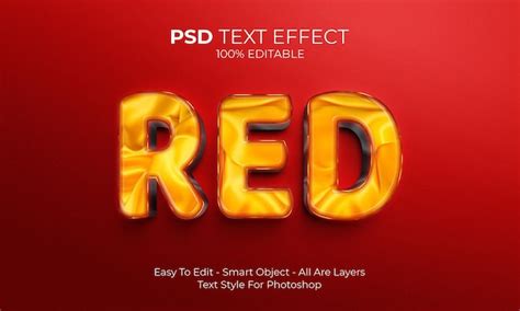 Efeito Texto 3d PSD Premium