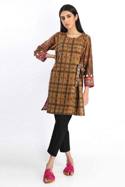 Khaadi Ready To Wear Ctp20110 Brown Pret 2020 Khaadi Lawn 2020