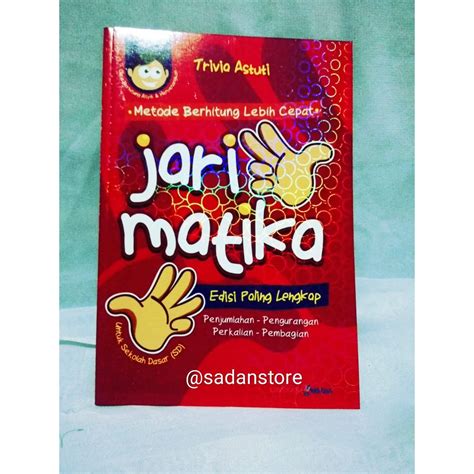 Jual Buku Anak Jarimatika Metode Berhitung Lebih Cepat Edisi Paling