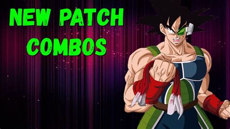 Bardock New Patch Combos V1 33 DBFZ YouTube