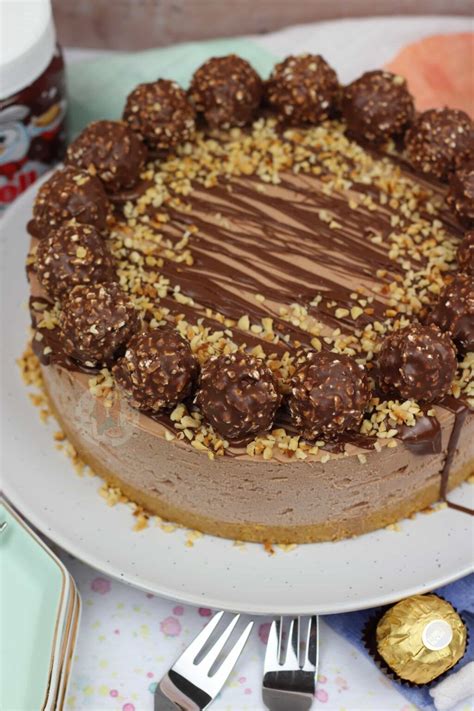 No Bake Ferrero Rocher And Nutella Cheesecake Jane S Patisserie Artofit