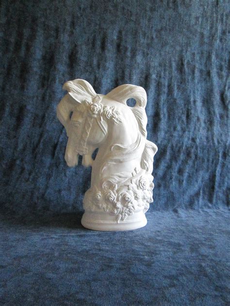 Items Similar To Carousel Horse Bust Ceramic Bisque U Paint On Etsy