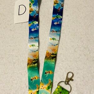 Peter Pan Tinker Bell Disney Lanyards Etsy