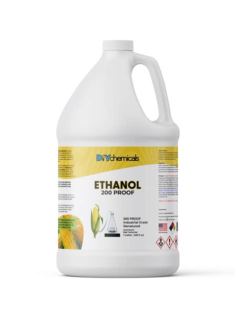 200 Proof Ethanol EtOH 100 Denatured Industrial Solvent DIY