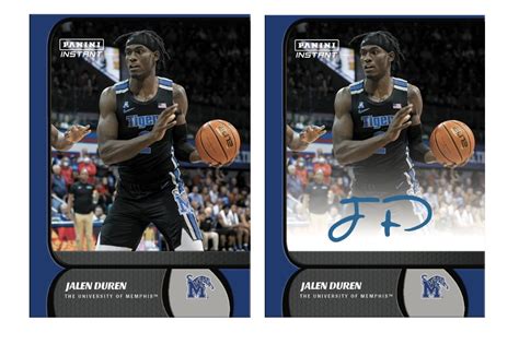 AVAILABLE NOW Panini Instant NIL Basketball Card Jalen Duren The