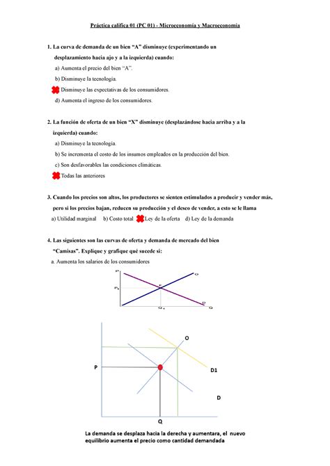 Pc De Microeconomia Microeconom A Y Macroeconom A Utp Studocu