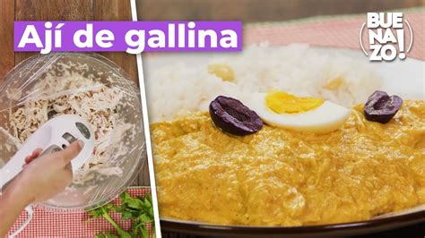 Receta Del Ají De Gallina O Pollo • Receta Casera • Comida Peruana