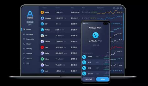 VeChain Wallet App | Vet Wallet For Desktop And Mobile | Atomic Wallet