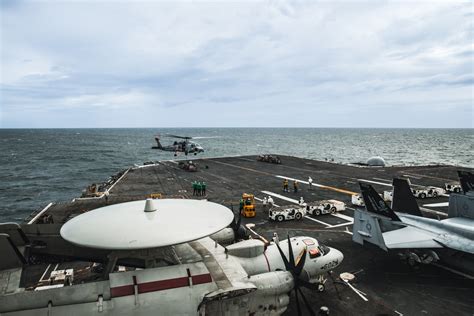 Dvids Images George Washington Conducts A Vertical Replenishment