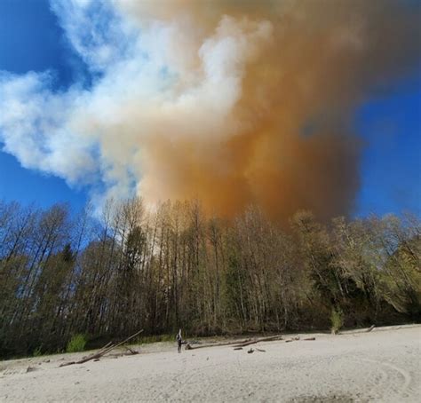 Wildfire Near Squamish Grows To Hectares Forces Evacuations Bc