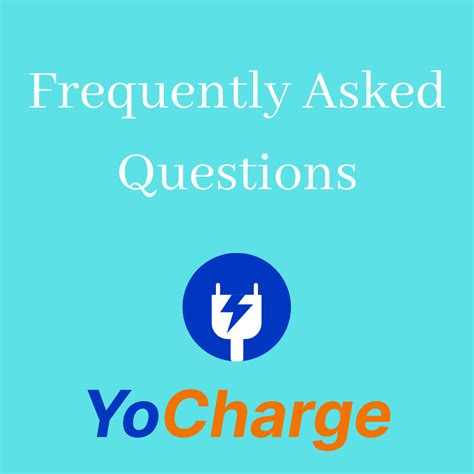 Frequently Asked Questions FAQ On EV Charging YoCharge