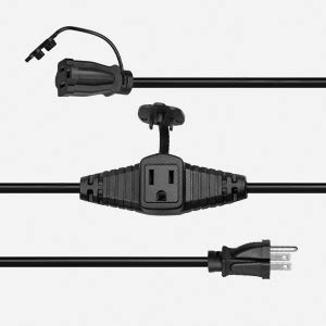 Amazon DEWENWILS 25 Ft Outdoor Extension Cord Multiple Outlets For