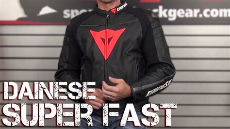 Dainese Super Fast Perforated Leather Jacket Review From Youtube