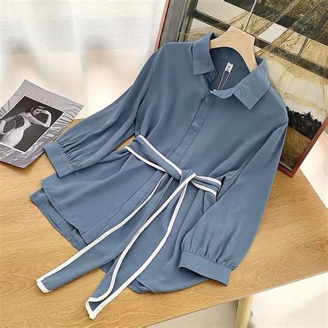 Jual Baju Atasan Remaja Terbaru Sera Blouse Kemeja Perempuan