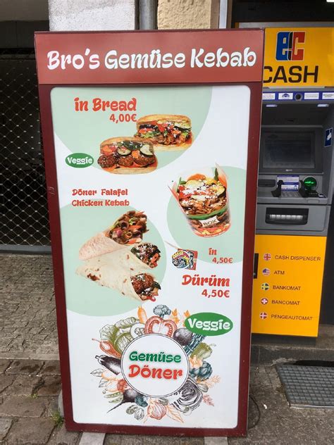 Speisekarte Von Bro S D Ner Kebab Pub Bar Berlin