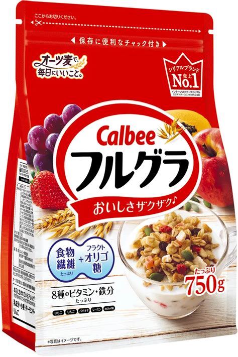 Ngũ cốc Calbee Frugra trái cây 750g hàng nội địa Ê mon