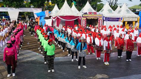 Lomba Senam Poco Poco Meriahkan Peringatan Hari Jadi Kota Curup Ke