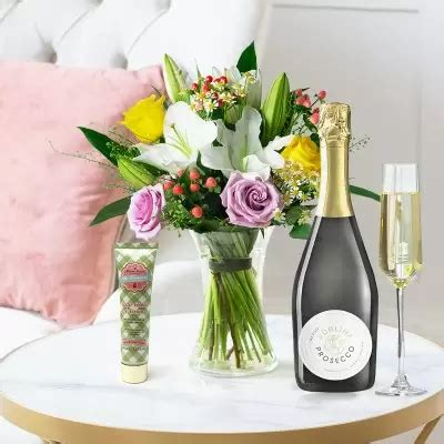 Flowers Prosecco Prosecco Gift Set Blossoming Gifts