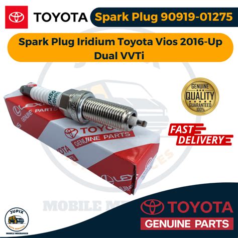 Toyota Spark Plug Iridium Toyota Vios 2016 Up Dual VVTi 90919 01275