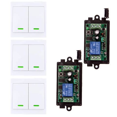 Universal Mhz Wireless Remote Control Switch Dc V V V Ch