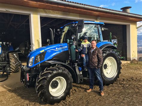 Neuer New Holland T5 Im Lavanttal Landtechnik Villach