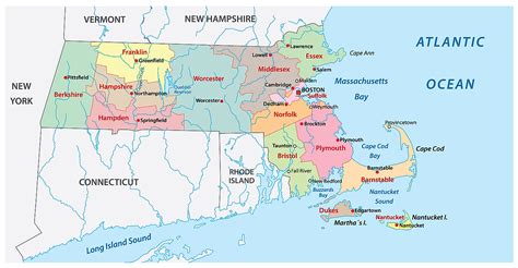 Massachusetts Maps And Facts World Atlas