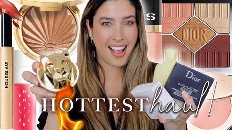 HOTTEST NEW MAKEUP RELEASES HAUL PR UNBOXING Chantecaille DIOR Gucci