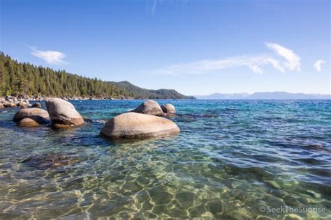 Chimney Beach in Lake Tahoe, Nevada - Through My Lens