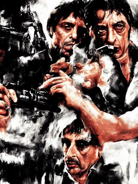 Medium Shot Cogerent Eyes Detailed Face Al Pacino Stable Diffusion