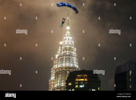 High Open Deck Of Malaysias Landmark Kuala Lumpur Tower Hi Res Stock