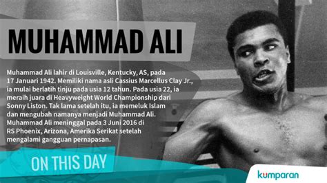 Muhammad Ali Petinju Dan Pejuang Kemanusiaan Kumparan