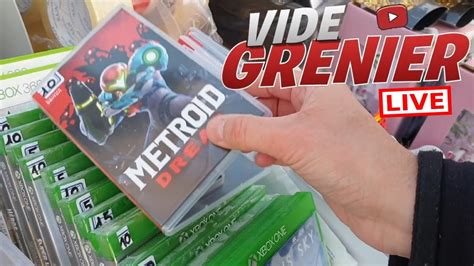 Vide Grenier Live Un Super Lot Nintendo Switch Du Jv Du Jouets Et