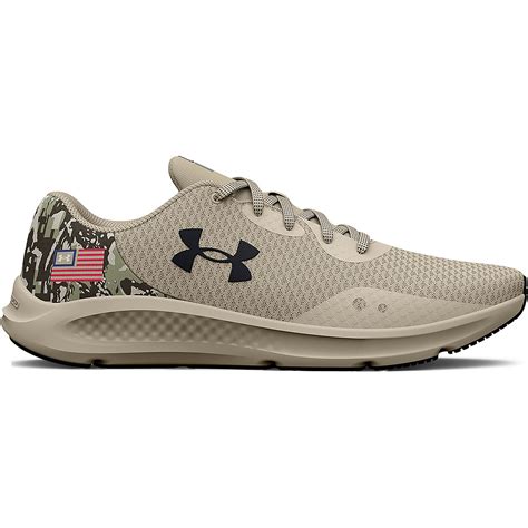 Under Armour Mens Charged Pursuit 3 Freedom Running Shoes Academy