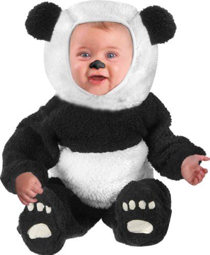 Infant Baby Panda Bear Halloween Costume (6-12 Months) - halloween costumes