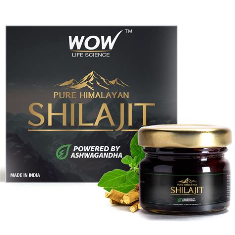 Wow Life Science Pure Himalayan Shilajitshilajeet Resin Powered By