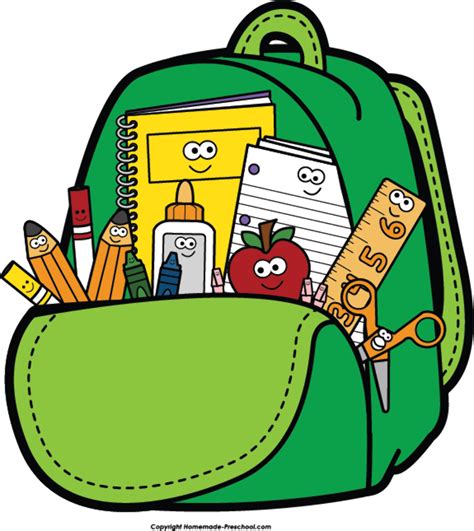 Download High Quality Backpack Clipart School Transparent Png Images