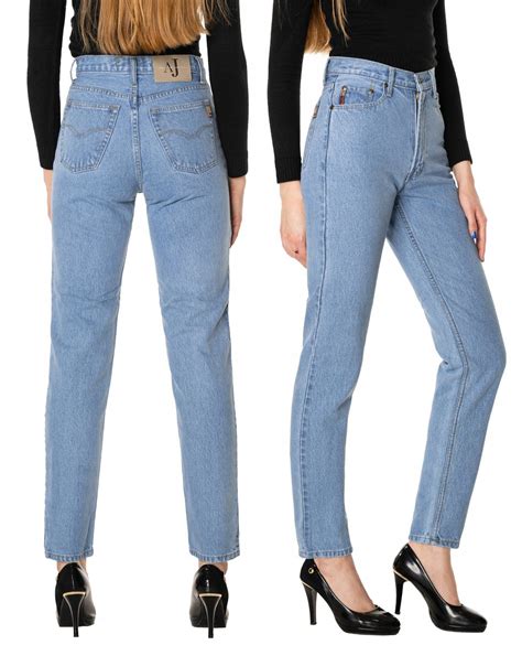 Jeansy Damskie Spodnie Mom Fit Wysoki Stan 923 W32 Inna Marka Moda