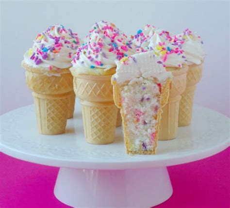 Funfetti Ice Cream Cone Cupcakes Ice Cream Cone Cupcakes Ice Cream