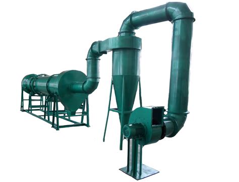 Rotary Drum Dryer For Organic Fertilizer Granulator Harbin Dadi Machinery