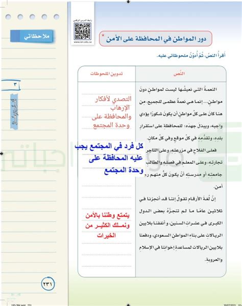 دور المواطن في المحافظة على الامن المصدر السعودي الموقع المثالي