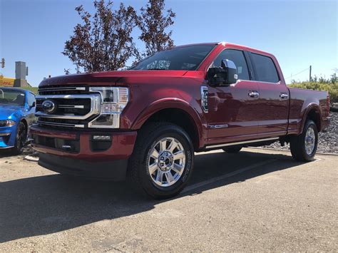 Got My Ccsb Platinum In Rapid Red Ford Truck Enthusiasts Forums