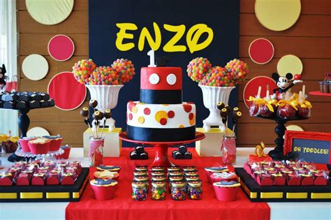 Mickey Mouse Party Theme Baby Shower Ideas 4u