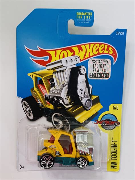 Hot Wheels 35 2016 Factory Set Tee D Off 2