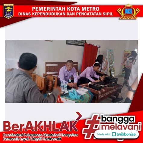 PEREKAMAN KTP EL KELILING DAN AKTIVASI IKD KE SMA KRISTEN METRO