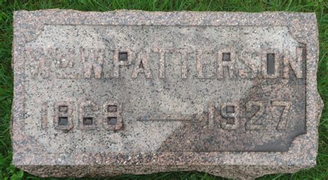 William Wallace Patterson Find A Grave Memorial