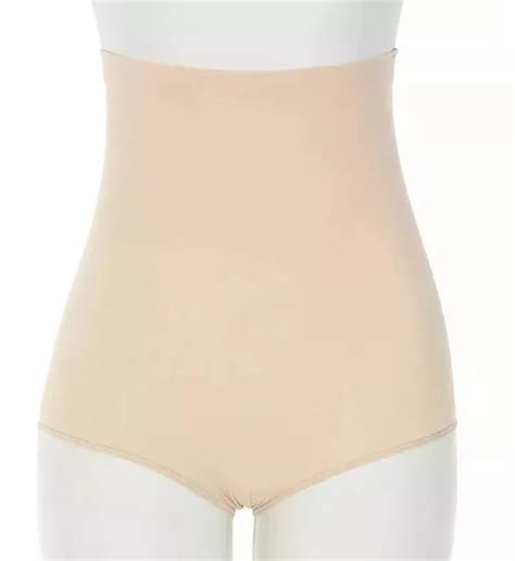 Spanx X Higher Power High Rise Waist Panties Soft Nude Large