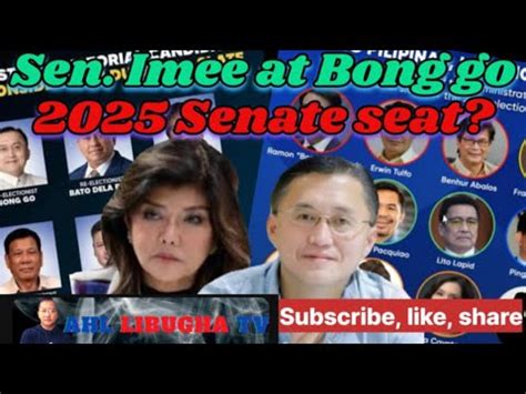 DDS KA PA RIN BA ANYRE SENATOR IMEE SEN BONG GO DIBA KINUKWESTYUN MO